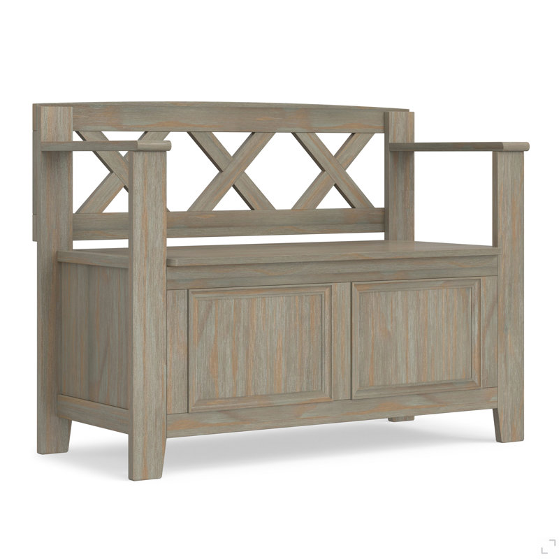 Petit banc de rangement Amherst