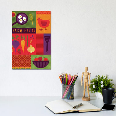 Market Fresh I 1 Piece Wrapped Canvas Wall Art