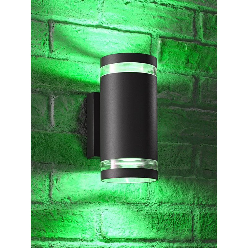 Anthracite Grey 2 - Bulb 54.86cm H Outdoor Wall Lantern