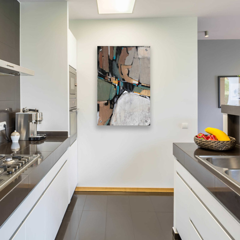 «Conjonction II» par Tim O'Toole, art mural en verre acrylique, H 36 po x l 24 po x P 0,2 po