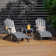 Outdoor Poly Adirondack Chair With Side Table And Ottoman 5-Piece Set