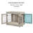 Audreena Furniture Style Crate with 2 Doors-299303658-299303653