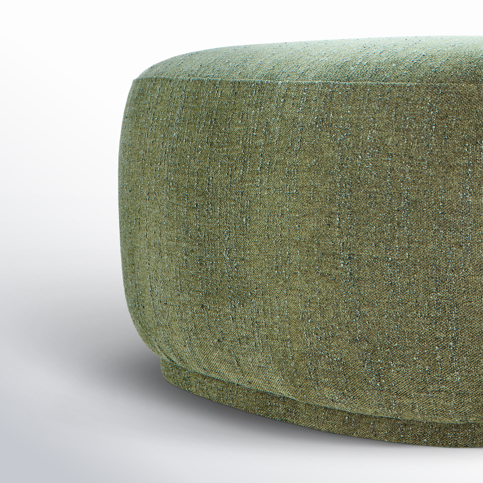 Adna 26" Ottoman, Mellow Forest Chenille