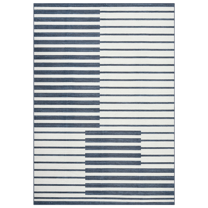 Modern Design Area Rug -Washable, Non-Slip - Ideal for Living Room, Bedroom, Office