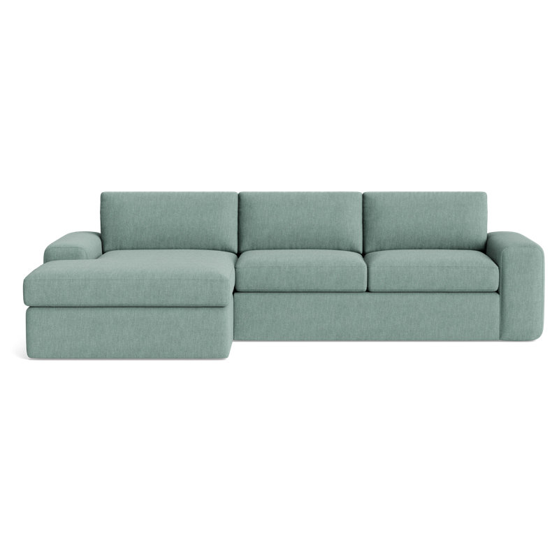 The OG Chaise Sectional, Performance Weave - Spa, Left Hand Facing