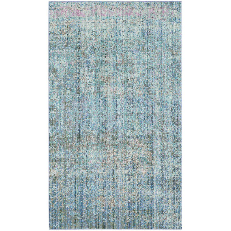 Hallerson Performance Abstract Rug, Rectangle 6' x 9'