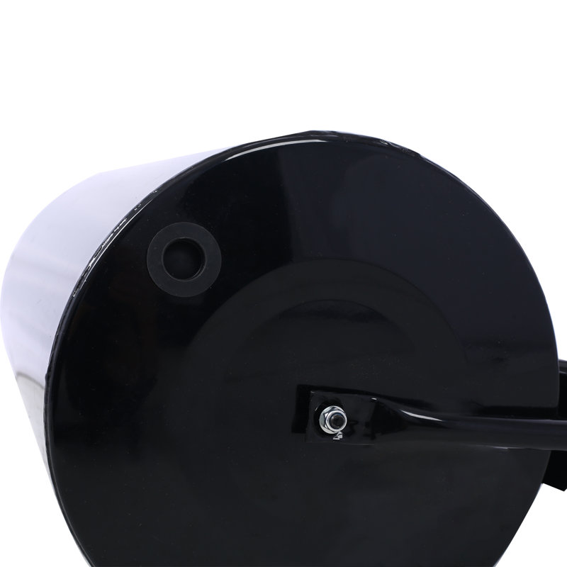 Rouleau de pelouse à poids ajustable Lifesky: Rouleau en acier rempli de sable / eau de 13 gallons - Pousser / remorquer derrière pour niveler la cour et compacter le sol - Outil de bricolage pour propriétaire pour la pelouse plate