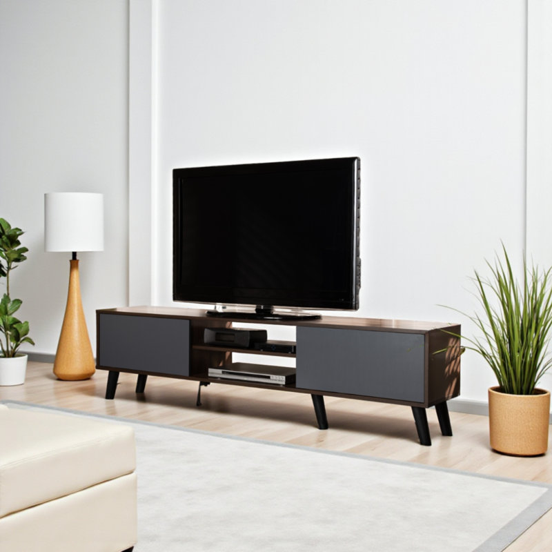 Micheals 70.9'' Media Console, Dark Brown