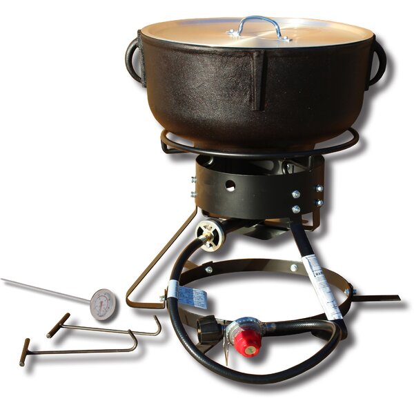 King Kooker 20.5-in Cast Iron Accessory Kit in the Cooking Pans