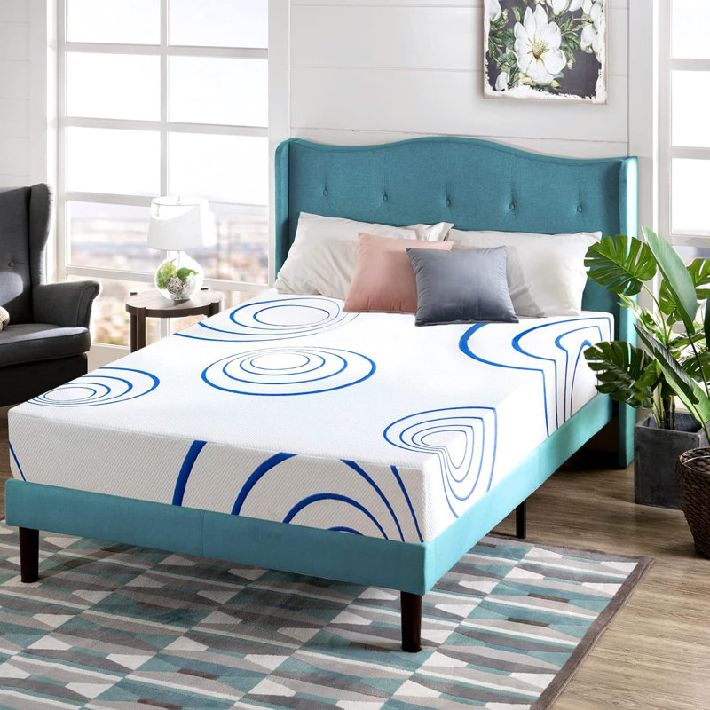 Matelas moyen en mousse viscoélastique 8 "Cadence, Grand
