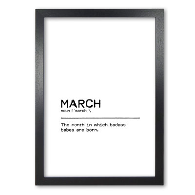 March Badass - Print
