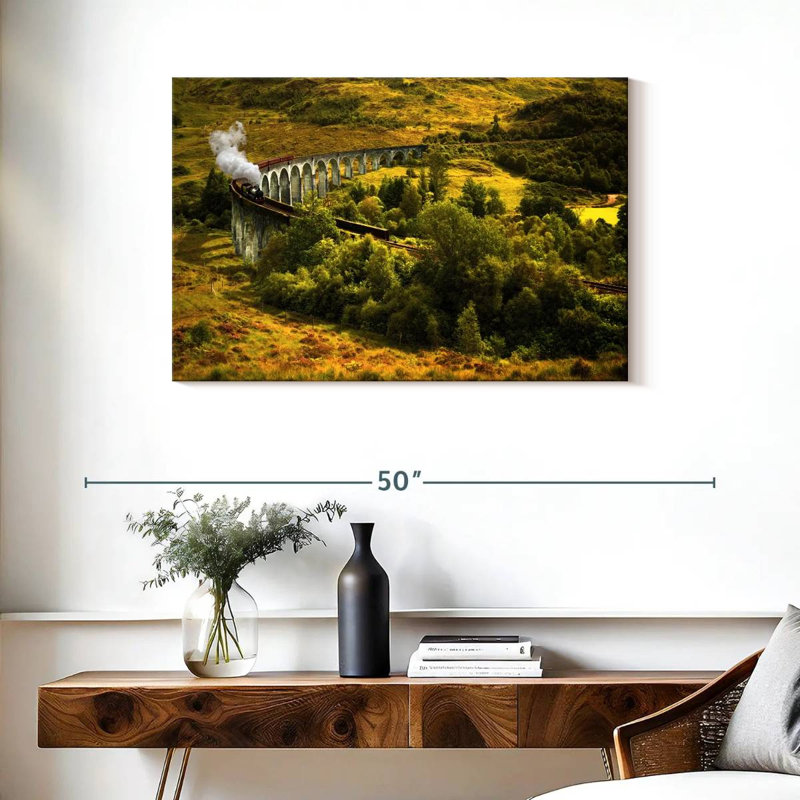 Mehar Jacobite Steam Train, 24" H x 36" W