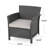 Bellefield 4 - Person Patio Conversation Set with Cushions-101177947-101177946