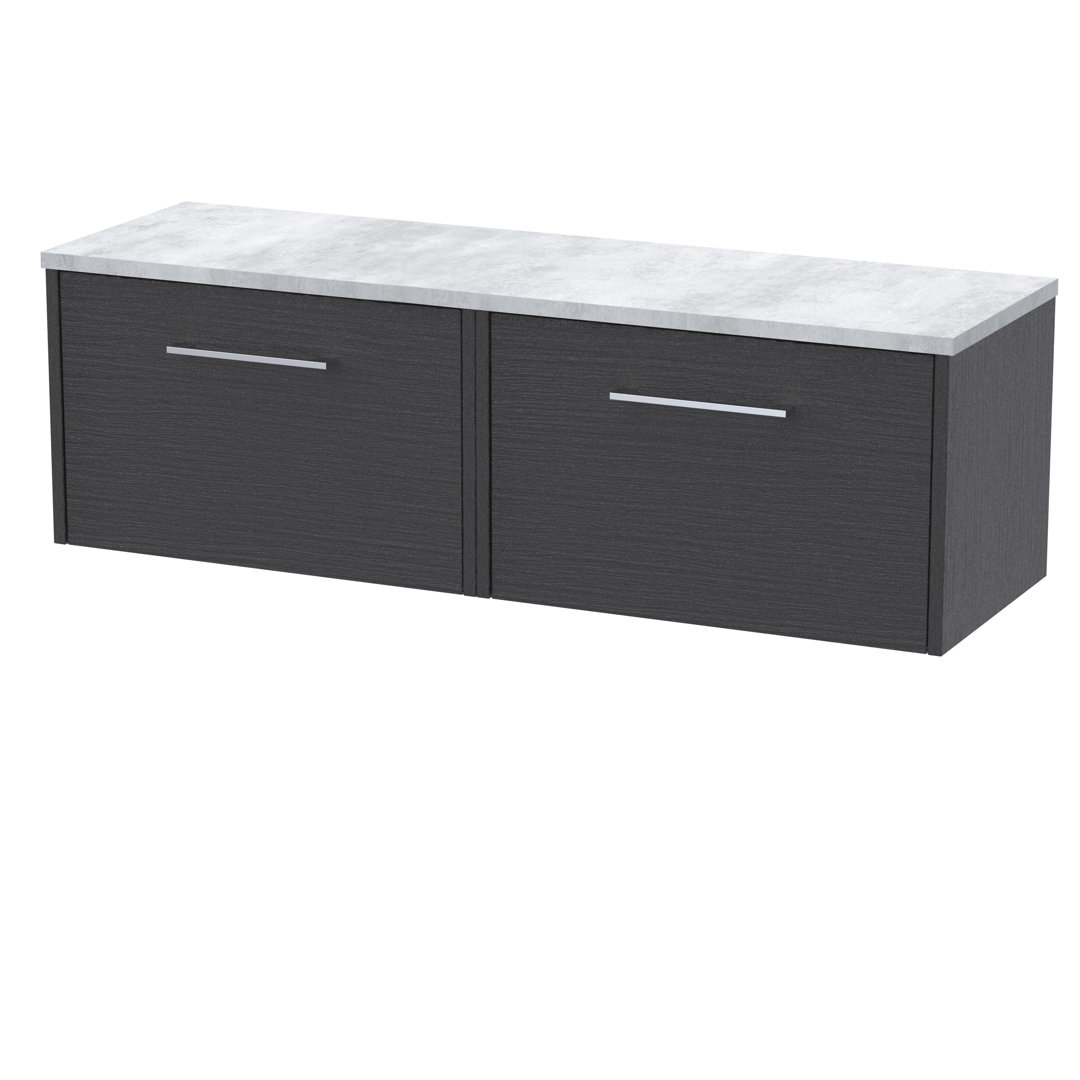 Juno 120.5cm Double Bathroom Vanity Base Only
