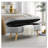Ottoman Oval Storage Bench,Rubber Wood Legs-1222552663