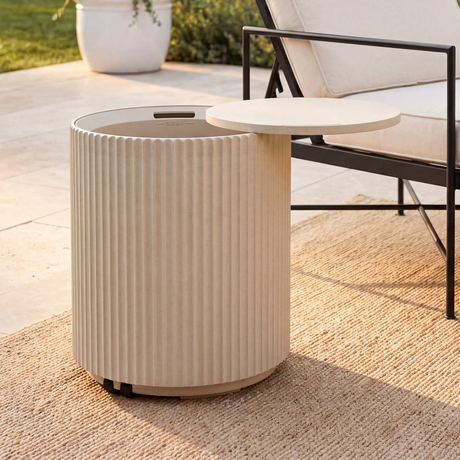 Veradek Chill Side Table, Sand