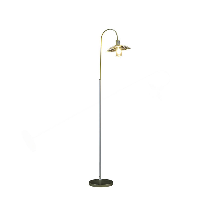Lampe sur pied en métal 64 po