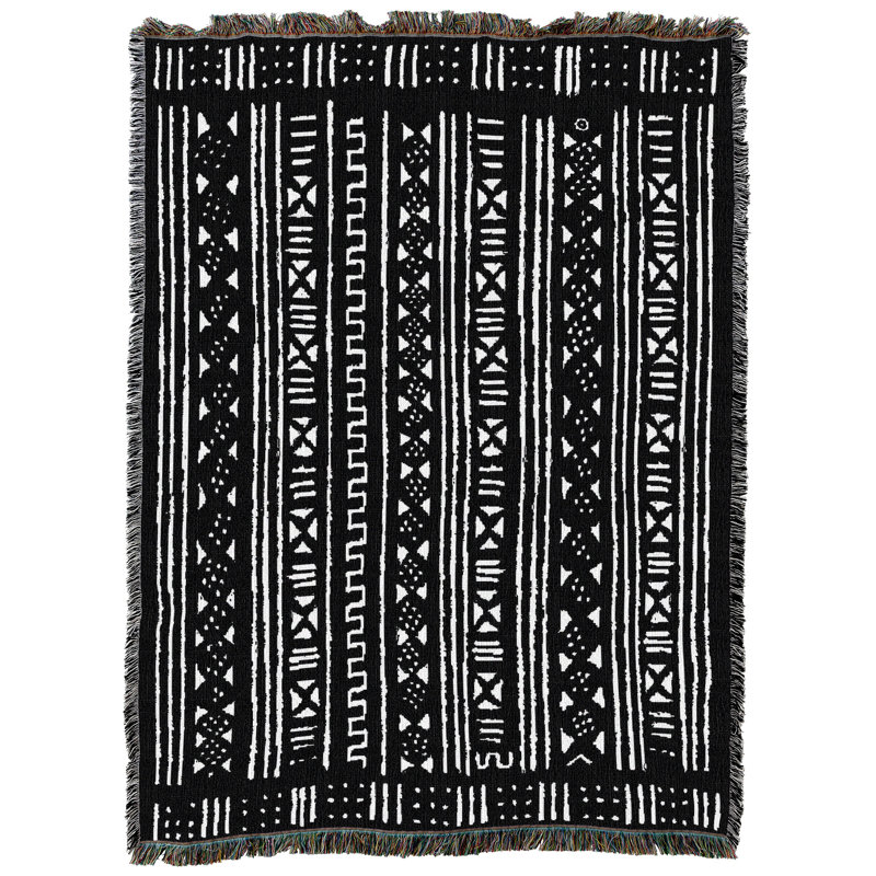 Jeté en coton Pure Country Weavers, Tissu bouclé