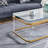 Forsett Glass Top Single Coffee Table-325842786