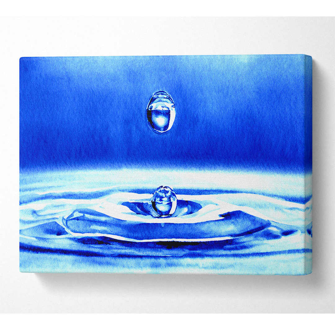 Droplet Twin - Kunstdrucke auf Leinwand - Wrapped Canvas