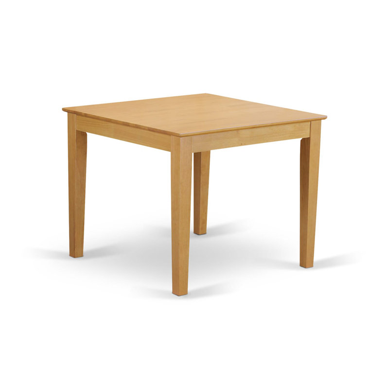 L'ensemble de table 3 pièces contient une table de cuisine moderne et 2 chaises en tissu de polyester texturé brun, chêne