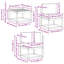  Outdoor Sofa Set 10 pcs