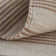 Perci Striped Handwoven Flatweave Area Rug in Rust Orange/Beige
