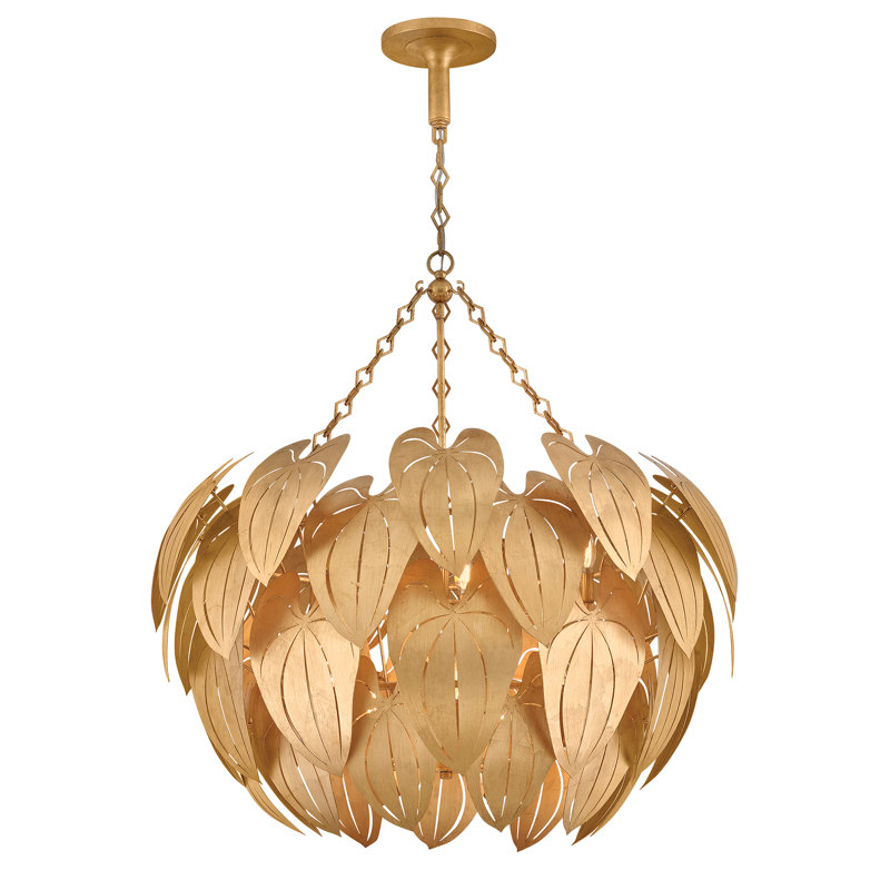 Fredrick Ramond Camille Large Chandelier, 10 Lights