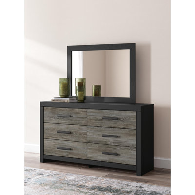 Commode et miroir Lumberton