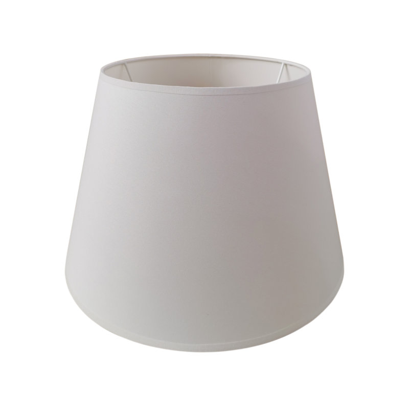 30 cm H Empire Cotton Lamp Shade ( Uno ), White