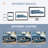 Versatile Sectional Sofa with Detachable Ottoman, Multi-Functional Armrest, and Tufted Design for Modern Living-548336579