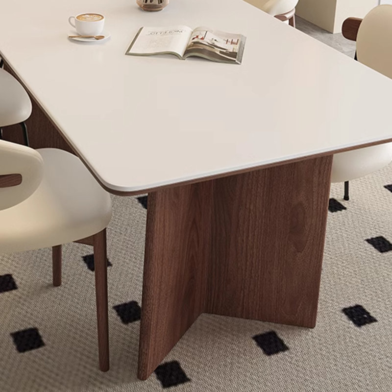Table de salle à manger Ash, H 29,52 po x L 62,99 po x l 31,49 po