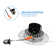 Eyeball 6" LED Recessed Trim