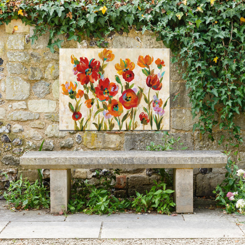 Décoration murale d'extérieur Jaunty Garden All Weather