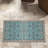 Floral Elegance in Soft Pile Printed Rug Featuring a Stunning Tapestry of Blossoms Against a Contrasting Background-1559696790