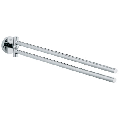 Essentials 17.2834" Wall Mounted Double Towel Bar