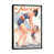 Black Floater Framed