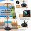 Avinoam 1kg Plastic Free Standing Umbrella Base