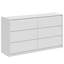 Commode double moderne avec tiroir White-1424856491-1418559570