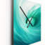 Horloge murale spirale turquoise-1063308093