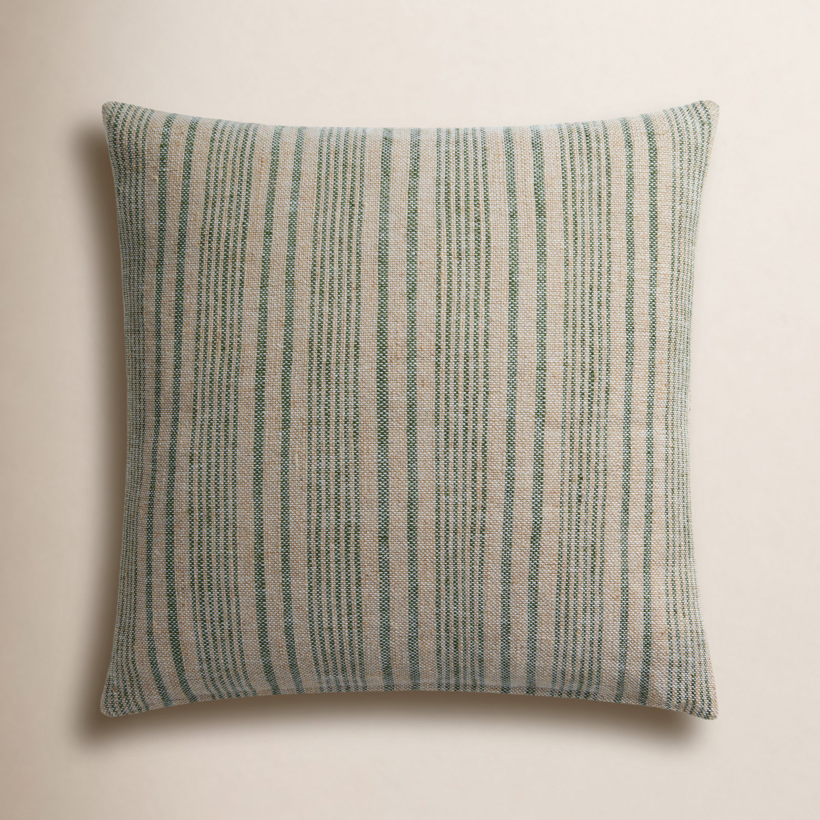 Magnolia Home By Joanna Gaines X Loloi Elaine Beige / Sage Pillow, Pillow Cover Only - No Insert