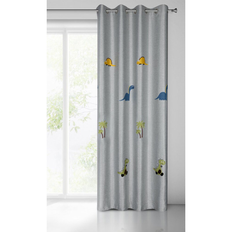 Oroville Polyester Standard Eyelet Curtain Panel