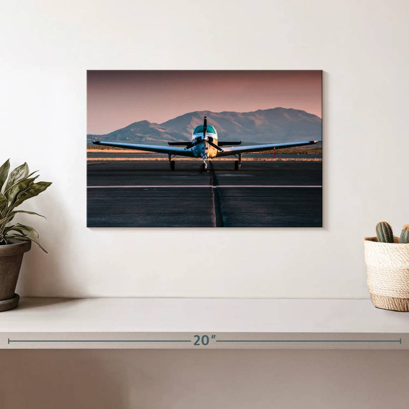 Mehar Private Aeroplane, 20" H x 30" W