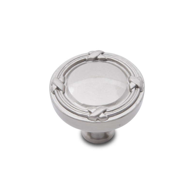 CK Series 1 1/4" Diameter Mushroom Knob, Satin Nickel (Pewter)