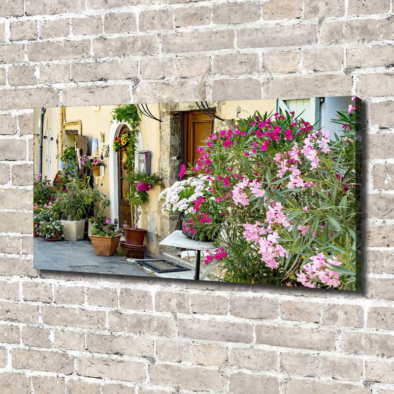 Streets Of France - No Frame Print on Canvas
