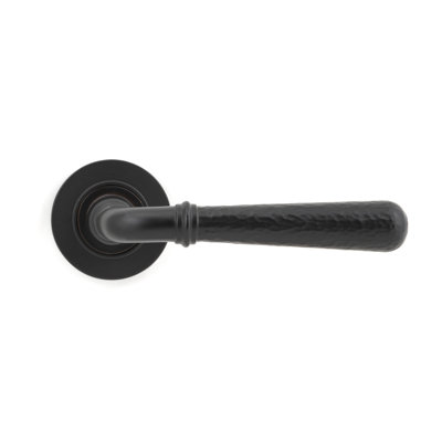 Hammered Newbury Lever on Rose Set (Plain)