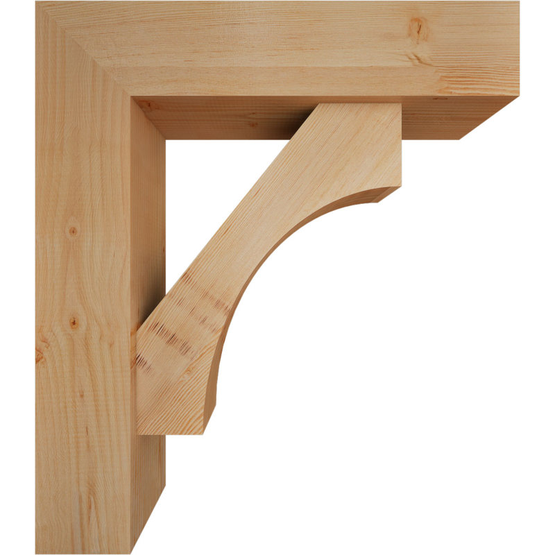 Support Westlake Block avec support décalé, 32 x 28, Sapin Douglas de l 7 1/2 (lisse)