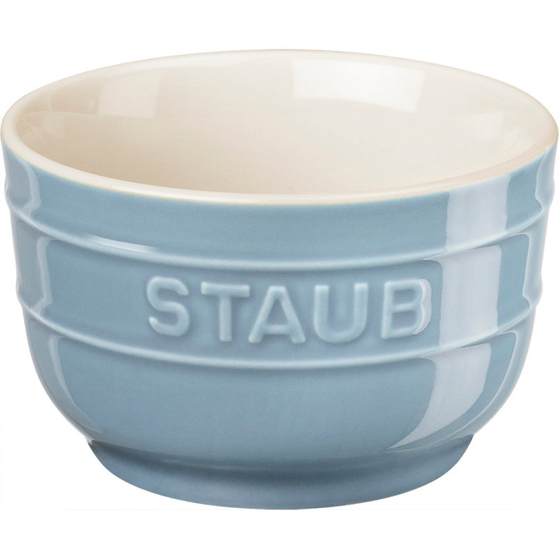Staub Ceramic 6-Pc 8 Oz. Prep Bowls In Macaron Pastel Colors