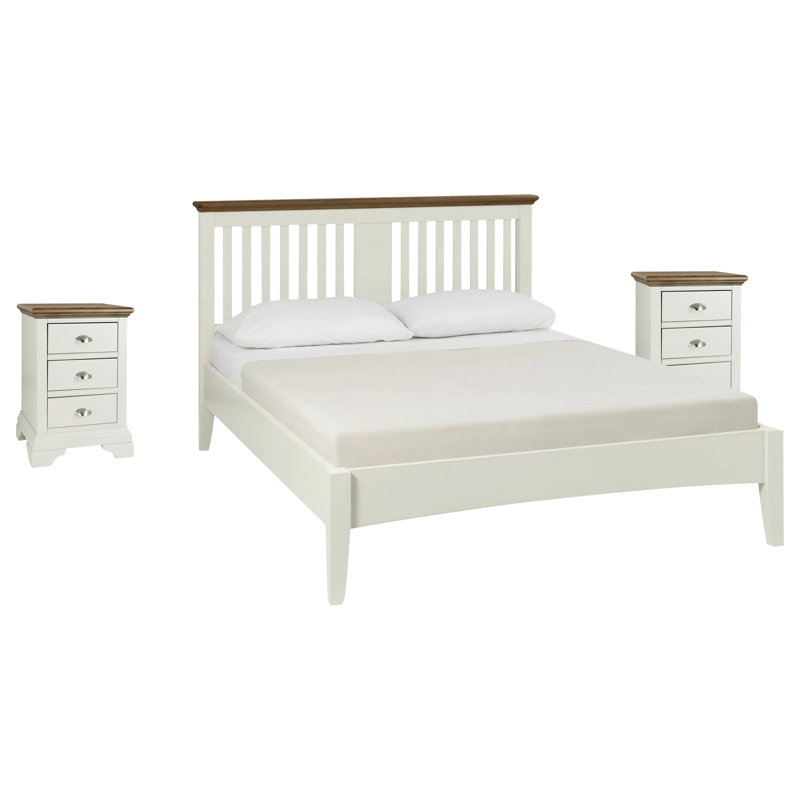Raffin Solid Wood Piece Bedroom Set