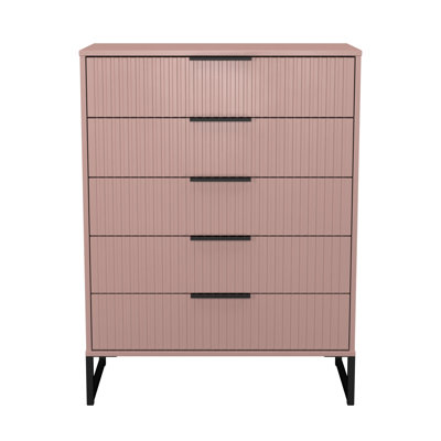 Bernat 77cm W 5 - Drawer Chest of Drawers